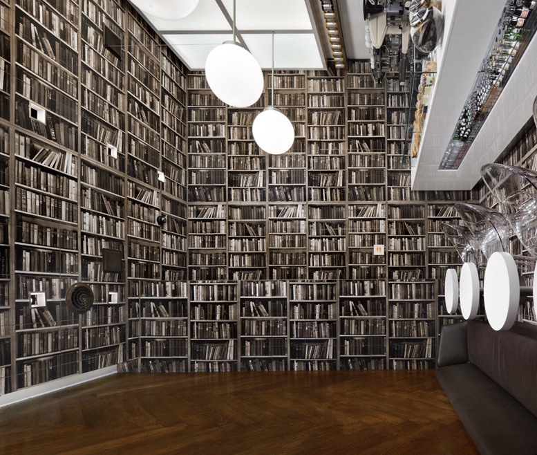 Interior Design Cafe Wall Optical Illusion Interior Design Cafe Wall Optical Illusion