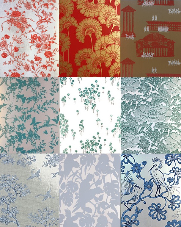 florence broadhurst wallpapers. Florence Broadhurst Wallpaper by Signature Prints