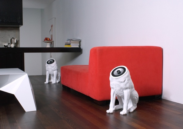 2 Woofer Speakers by Sander Mulder