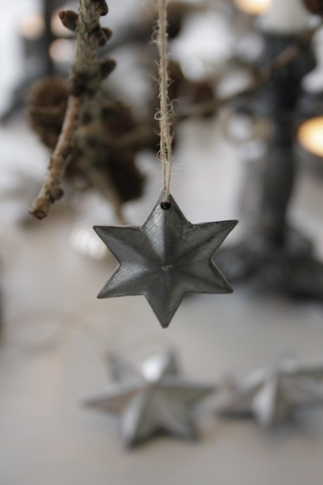 Zinc Star christmas ornament (image from indulgy.com)